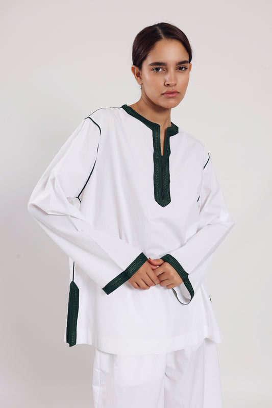 Line Shirt - Forest
