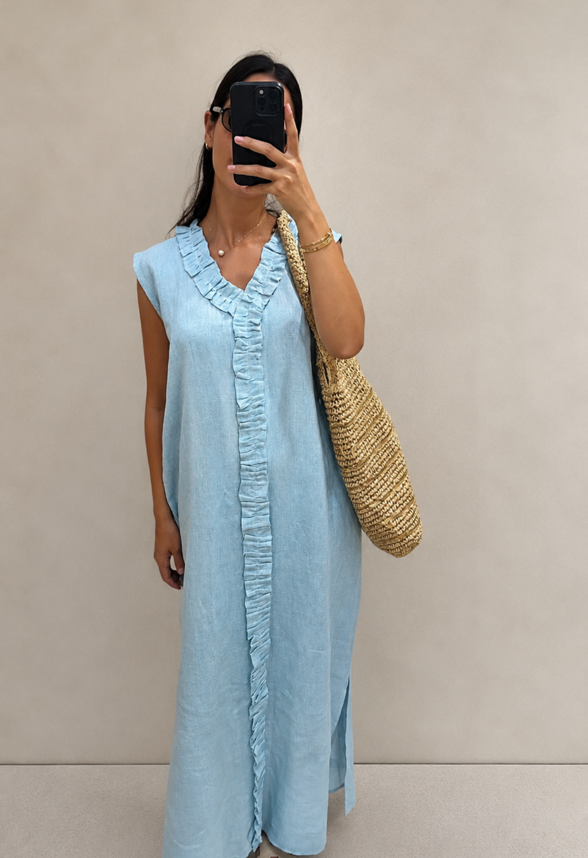 Ciel Dress - Sky Blue