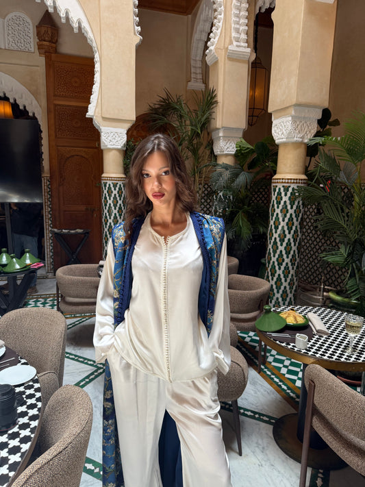 Draped Set - Ivory