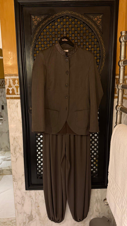 Tailored Set — Taupe
