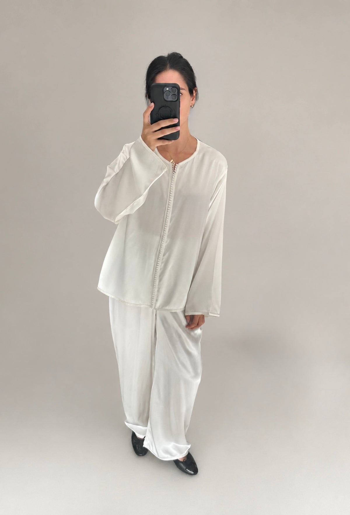 Draped Set - Ivory